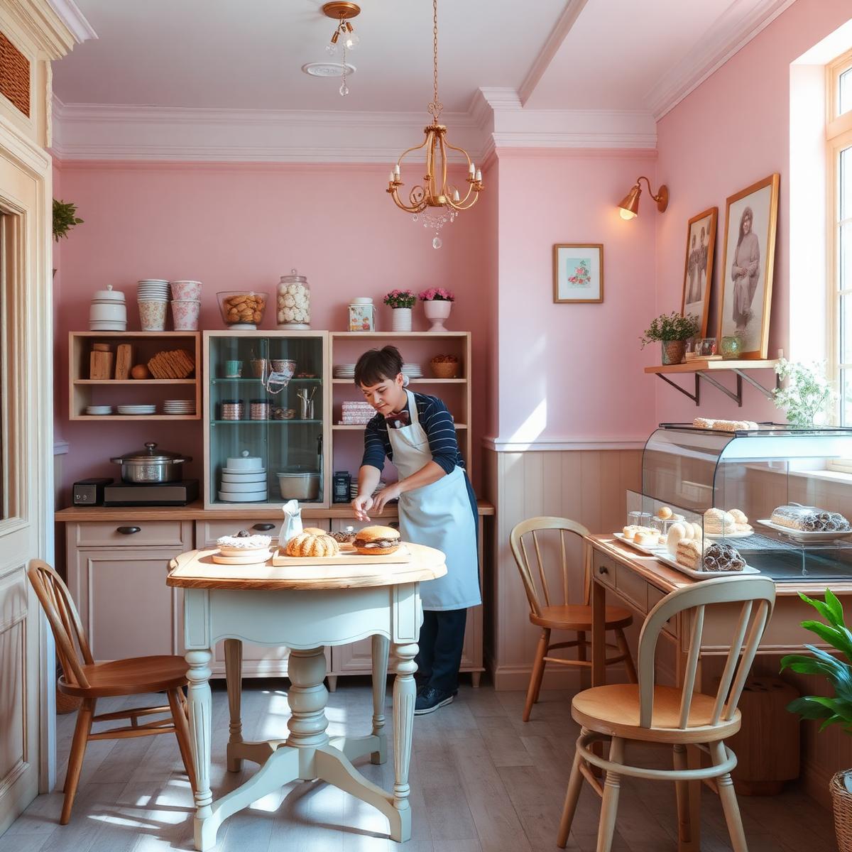 Inside the Bloom Bakery kitchen